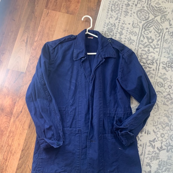 Blue vintage workwear jacket - Picture 5 of 5